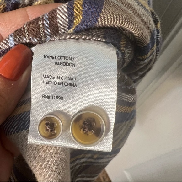 Weatherproof Vintage 100% cotton flannel shirt, men’s XXL - Picture 3 of 7